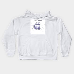 Gday mate,frog Kids Hoodie